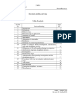 Policies and Procedures Manual Disciplinary Framework Human Resources