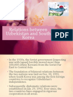 Relations Between Uzbekistan and South Korea