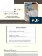 C5 - Framework and Hypotheses Development