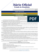 Rondonia Decreto #25.049, de 14 - 05 - 2020