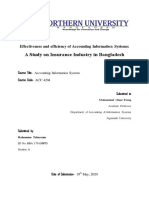 A Study On: Insurance Industry in Bangladesh