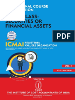 Securities or Financial Assets - 1