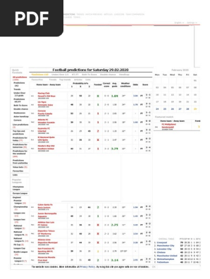 29 02 Pdf Pdf Association Football Teams Football Teams