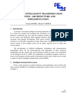 Railway Intelligent Transportation System Architecture and Implementation Viliam LENDEL Michal VARMUS1