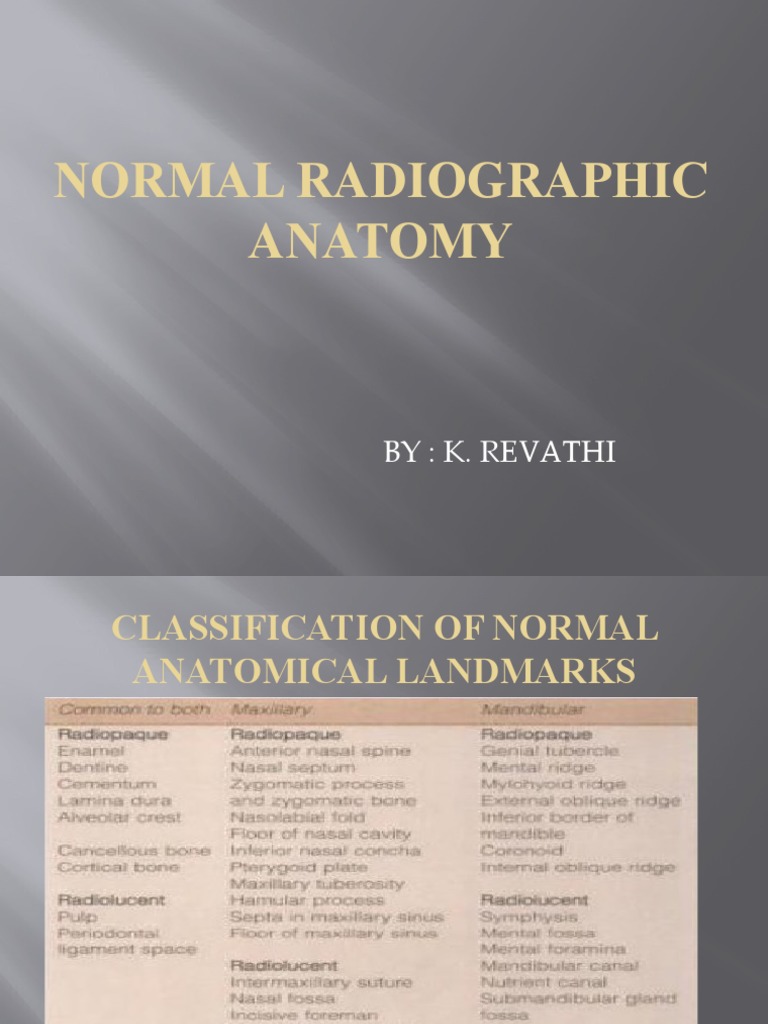Normal Radio Graphic Anatomy | PDF | Social Science | Science & Mathematics