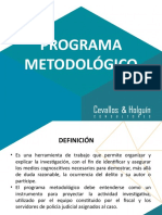Presentación Programa Metodológico