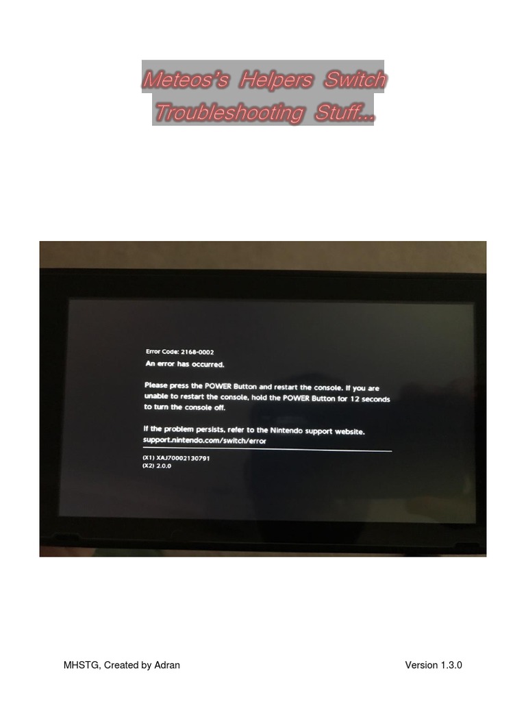 Switch Troubleshooting Guide PDF Computer File Computer Hardware