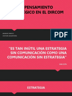 El Pensamiento Estratégico en El Dircom