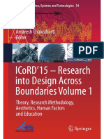 Icord'15 - Research Into Design Across Boundaries Volume 1: Amaresh Chakrabarti Editor