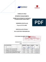 Codelco sala eléctrica prefabricada Chuquicamata