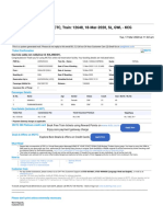 Gmail - Booking Confirmation On IRCTC, Train - 12648, 18-Mar-2020, SL, GWL - KCG