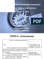 Gênero E-Mail