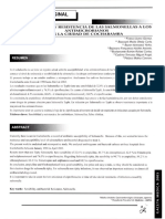 Trabajo Original: Sensibilidad Y Resistencia de Las Salnionellas A Los Antiniicrobianos en La Ciudad de Cochabamba