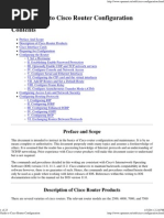 Guide to Cisco Router Configuration
