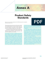 Annex A: Product Safety Standards