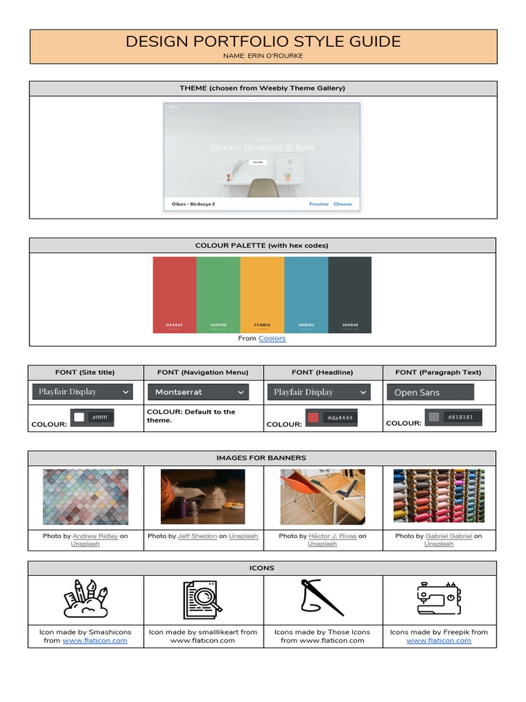 Design Portfolio Guide | PDF | Media Technology | Typography