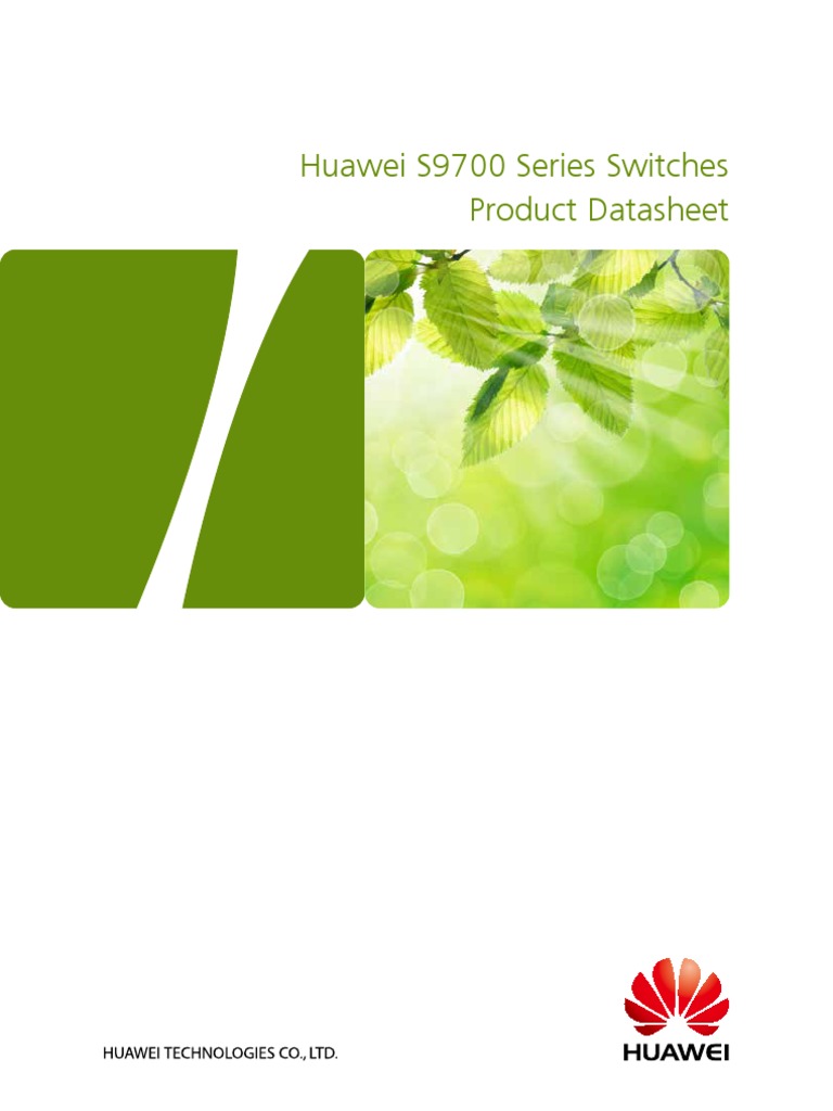 Huawei s9700 Series Switches Datasheet | PDF | Alternating Current ...