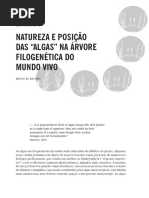 01 - Natureza e posição das algas na árvore filogenética (Bruno de Reviers)