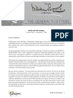 The General's Letters C2 - Notes On The Council