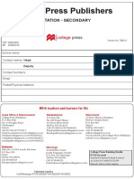 Secondary Price List PDF