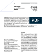 Application of Nuclear Techniques For Characterization of Materials Surfaces: Own Investigations Examples