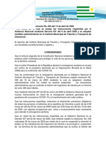 Resolucion 003 Del 13 de Abril de 2020 - Prorroga Suspension de Terminos y Suspende Atencion Al Publico