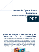 Gestion de Operaciones - Gestión de Distribución y Transporte - I