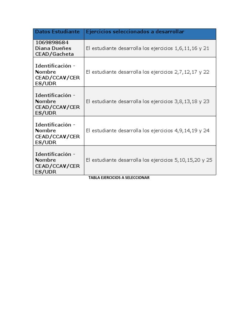 Seleccion de Ejercicios | PDF | Crecimiento personal y profesional ...