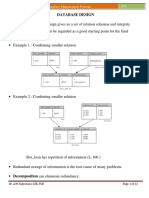 Database Design - Functional Dependencies