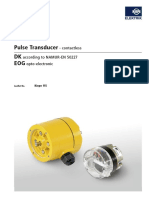 Pulse Transducer DK Eog: - Contactless According To NAMUR-EN 50227 Opto-Electronic