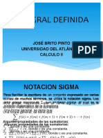 INTEGRAL DEFINIDA