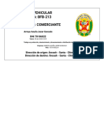 Solicitud de Pase Auto PDF