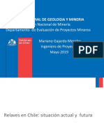 6 - Relaves en Chile Situacion Actual y Futuro - M.Gajardo - Sernageomin