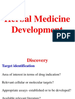 Herbal Medicine Development