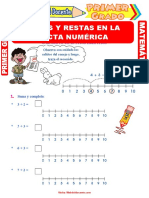 Sumas-y-Restas-en-la-Recta-Numérica-para-Primer-Grado-de-Primaria