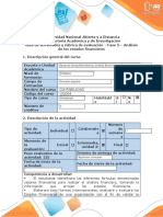 Guía de Actividades y Rúbrica de Evaluación - Fase 5 - Análisis de Estados Financieros