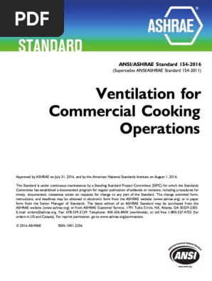 Ansi Ashrae Standard 154 2016 Pdf Ventilation Architecture Duct Flow
