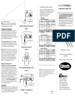 C.A.T. Universal: Compression Assembly Tool Operating Instructions