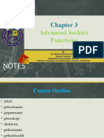 Chapter 3 - Advanced Sockets Functions