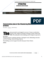 Conservation Plan For The Granary of The Wandering Monument - Krisztykat Kratykó