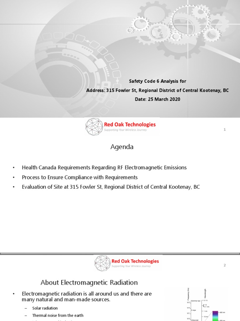 Safety Code 6 Compliance Analysis Report | PDF | Electromagnetic ...