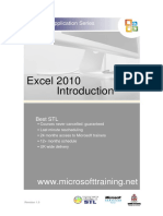 Excel Introduction Manual