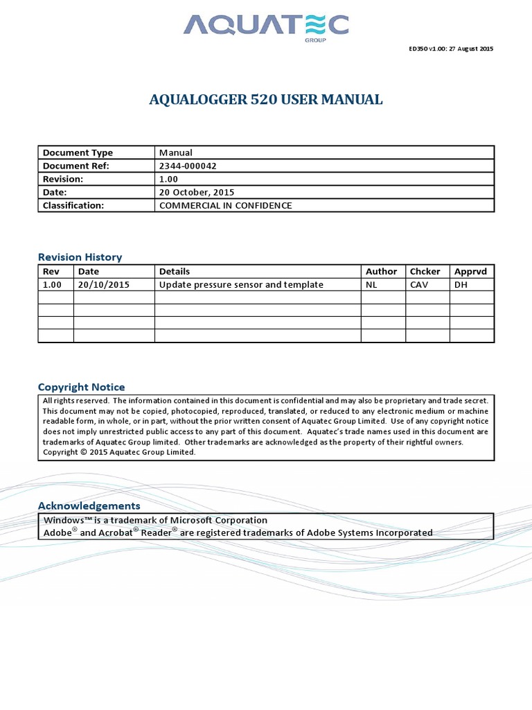 2344-000042 System User Manual Rev 1.00 | PDF | Specification ...