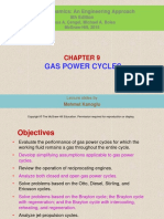 Presentación Cap 9 Ciclos de Potencia de Gas