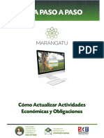 Guía Paso A Paso Nuevo Marangatu - Actualización de Actividades Económicas y Obligaciones