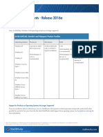 System Requirements - Release 2016a: 64-Bit MATLAB, Simulink and Polyspace Product Families