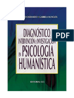 Diagnóstico, Intervención e Investigación en Psicología Humanística PDF