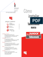Instructivo Durock