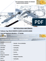 Aula 08 - Metrologia Mecanica