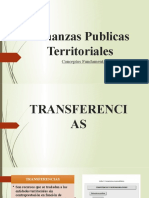 Finanzas Publicas Territoriales